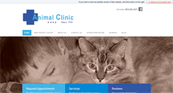 Desktop Screenshot of animalcliniccalgary.com