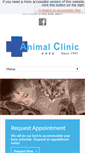 Mobile Screenshot of animalcliniccalgary.com